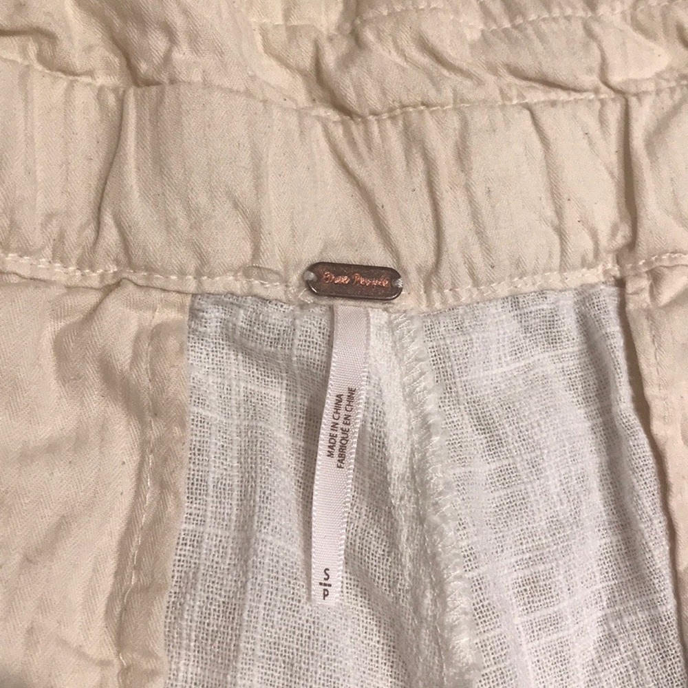 Free People Eggshell Paradise Pants. M - Picture 3 of 8